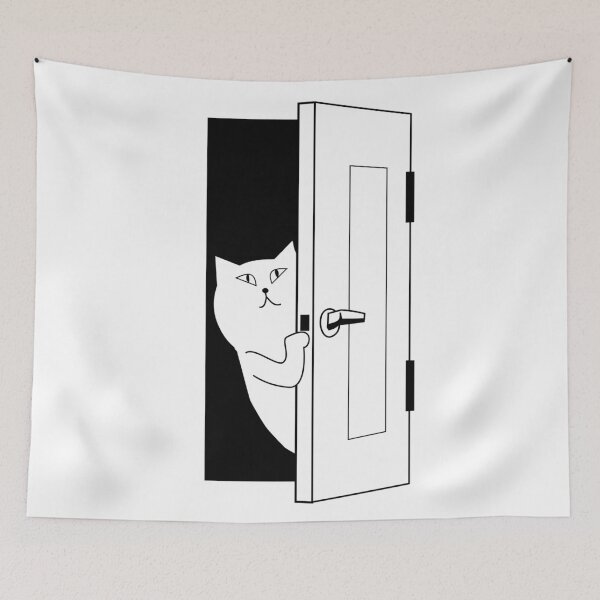 Item preview, WHO'S THERE? designed and sold by Sahil Belurkar.