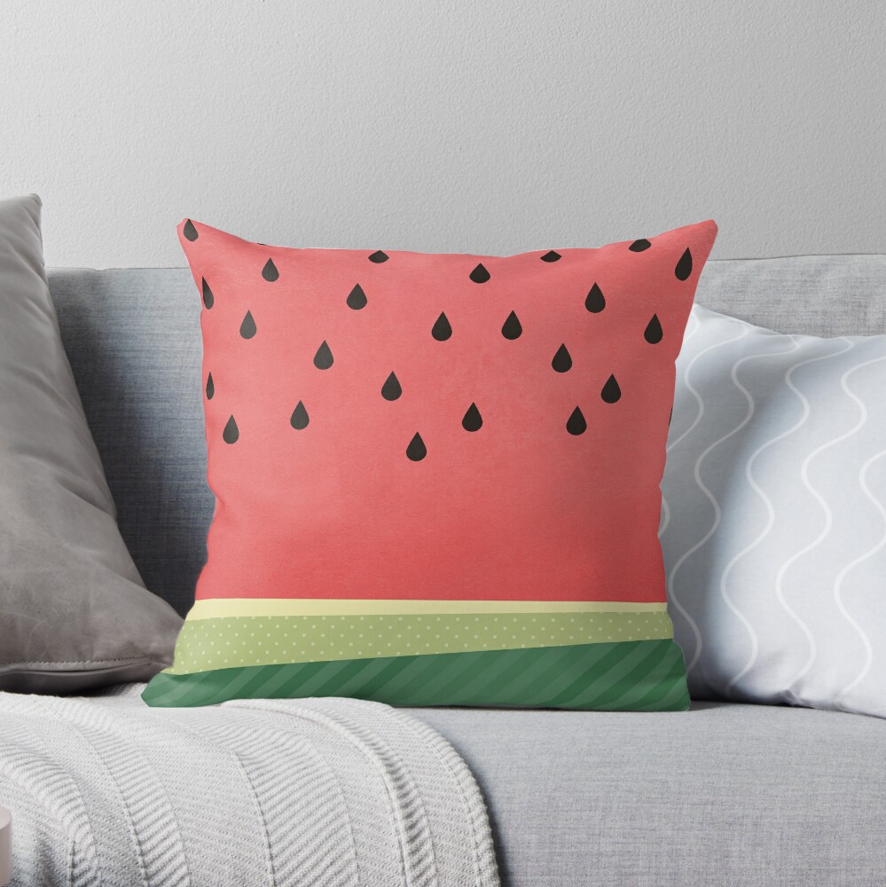 watermelon shaped pillow