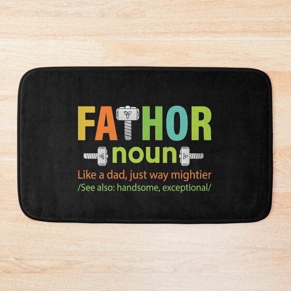 Item preview, Fathor definition like a dad just way mightier colour designed and sold by REApparelCo.