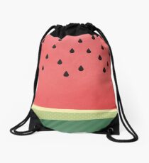 Watermelon Drawstring Bag