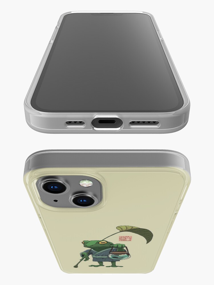 Alternate view of A Frog and His Son iPhone Case