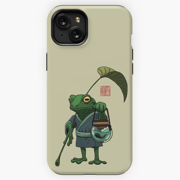 A Frog and His Son iPhone Tough Case