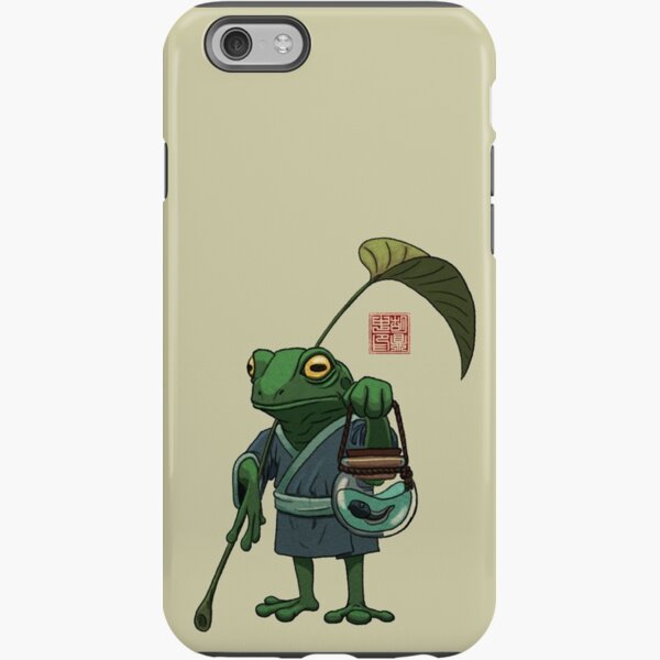 A Frog and His Son iPhone Tough Case