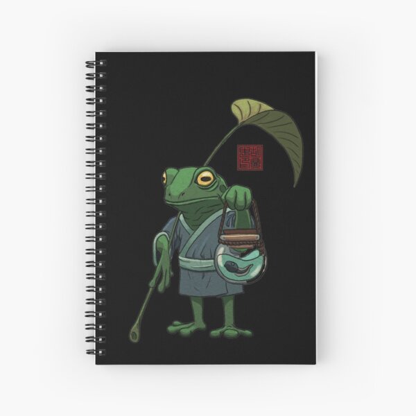 A Frog and His Son Spiral Notebook