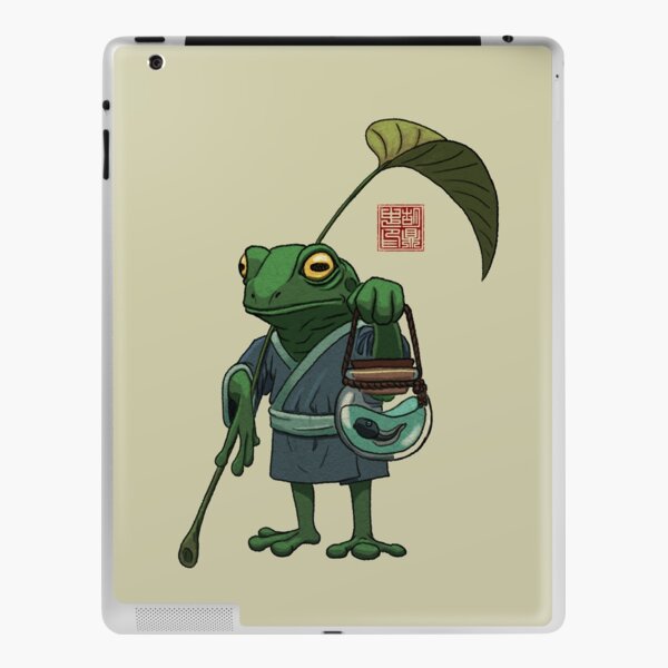Une grenouille et son fils Skin adhésive iPad