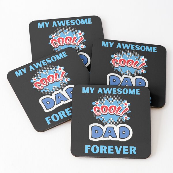 Item preview,   My Awesome Cool Dad Forever designed and sold by BhavyaBathla.