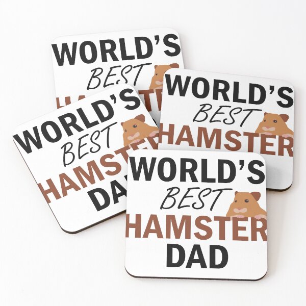 Item preview, World's Best Hamster Dad designed and sold by SkywardsArt.