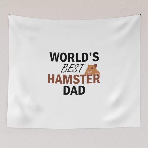Item preview, World's Best Hamster Dad designed and sold by SkywardsArt.