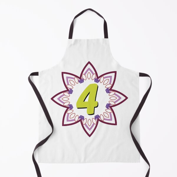Item preview, Spiritual number 4 green mandala designed and sold by Design your dreams.