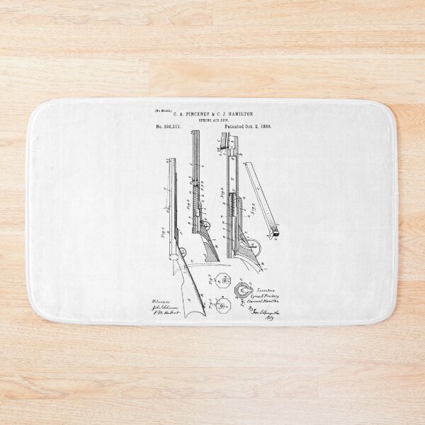 Item preview, AIR GUN patent, Air gun blueprint  designed and sold by anodyle.