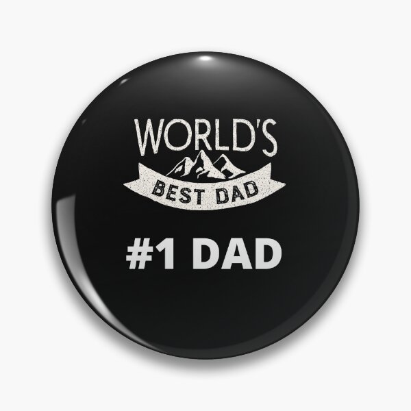 Item preview, World's Best Dad #1 Dad designed and sold by BhavyaBathla.