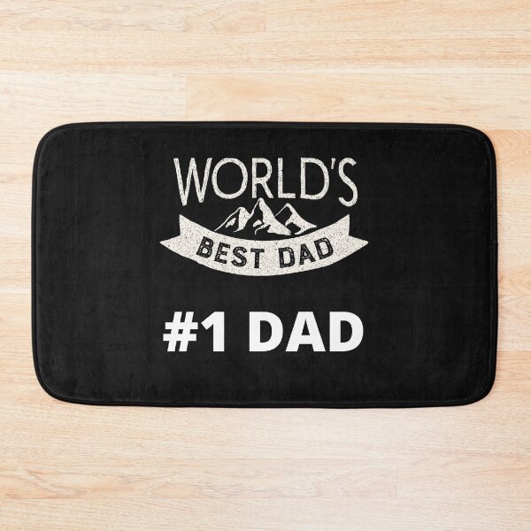 Item preview, World's Best Dad #1 Dad designed and sold by BhavyaBathla.