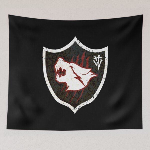 Item preview, Hound Wolf Squad Patch - distressed designed and sold by CCCDesign.