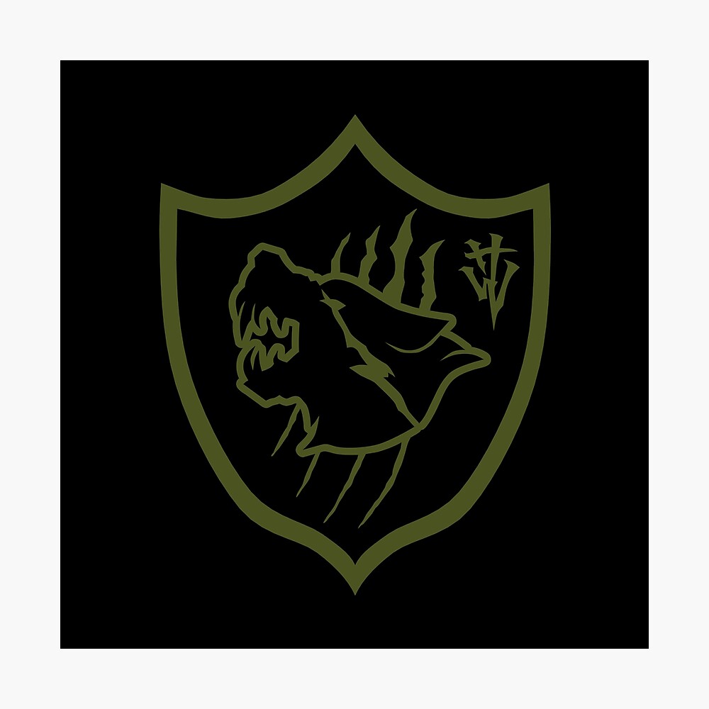 morale patch Hound Wolf Squad Evil Resident Biohazard Inspired