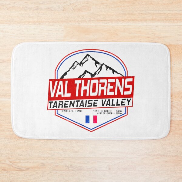 Item preview, Retro Ski Val Thorens France Skiing and Mountain Biking Paradise designed and sold by chriswilson111.