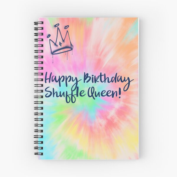 Item preview, Happy Birthday Shuffle Queen designed and sold by Red7space.