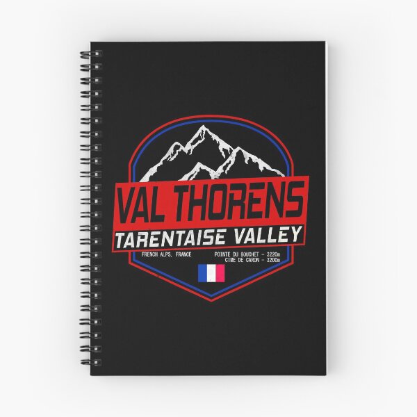 Item preview, Retro Ski Val Thorens France Skiing and Mountain Biking Paradise designed and sold by chriswilson111.