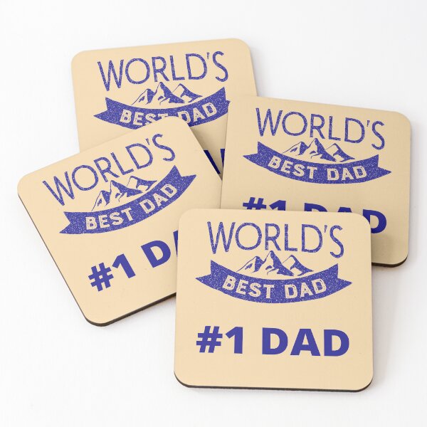 Item preview,  World's Best Dad #1 Dad designed and sold by BhavyaBathla.