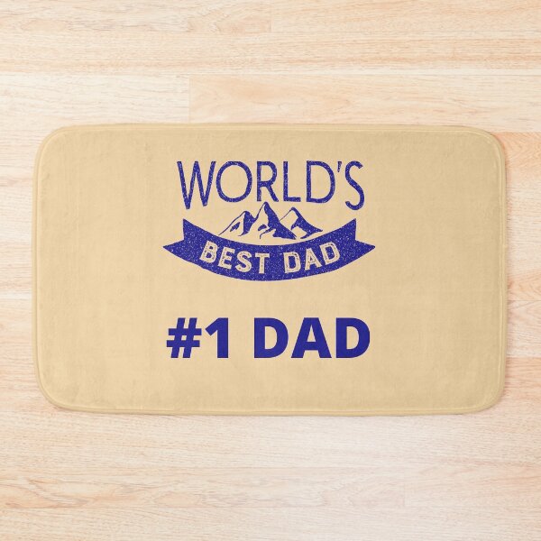 Item preview,  World's Best Dad #1 Dad designed and sold by BhavyaBathla.