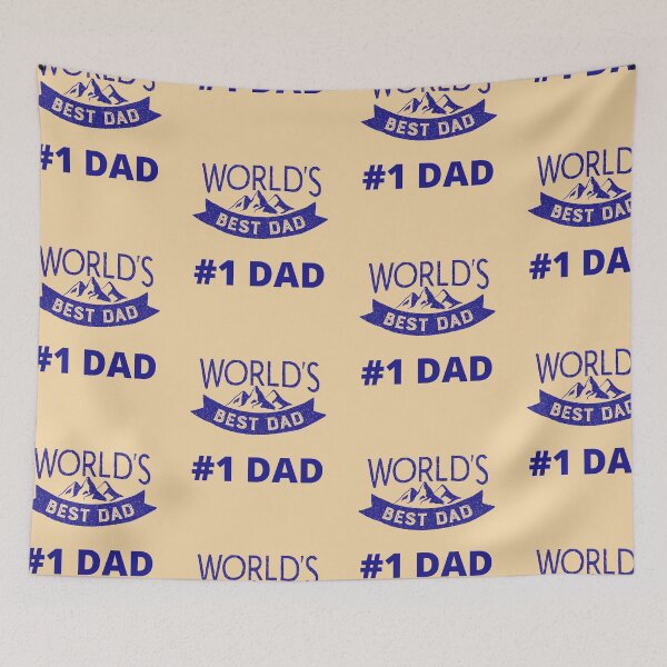 Item preview,  World's Best Dad #1 Dad designed and sold by BhavyaBathla.