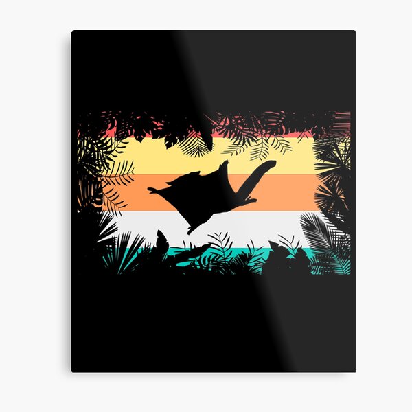 Sugar Glider Metal Print