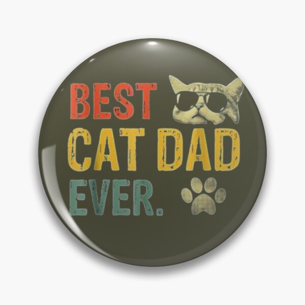Item preview, Best Cat Dad Ever T-Shirt designed and sold by chanat3659.