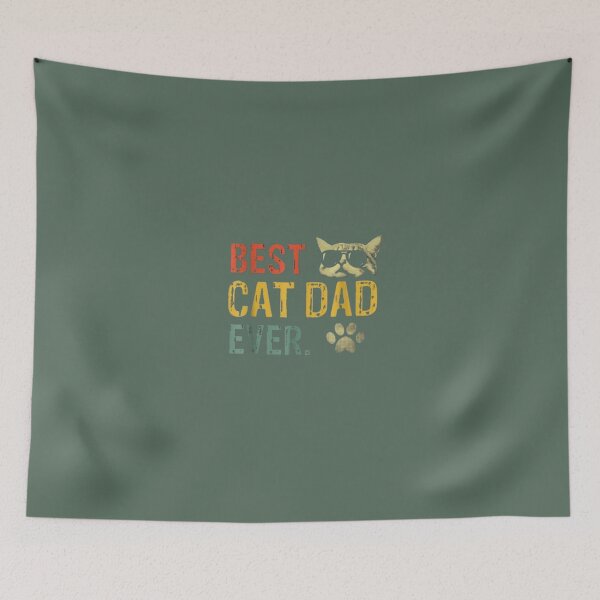 Item preview, Best Cat Dad Ever T-Shirt designed and sold by chanat3659.