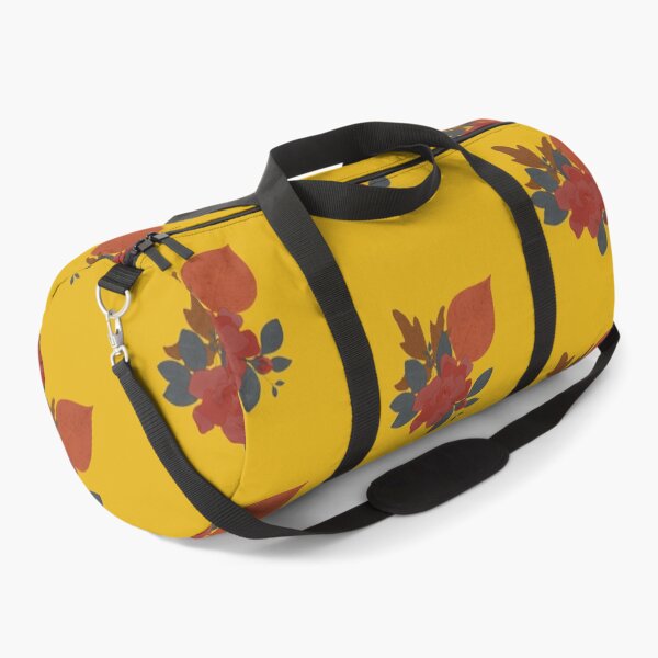 Item preview, Boho Summer Colors Textured Floral Arrangement on Mustard Yellow designed and sold by MFGB-Creations.