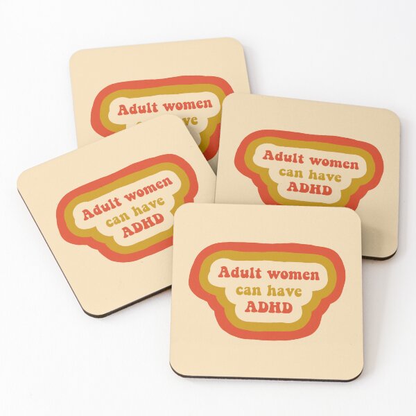 Item preview, Adult women can have ADHD designed and sold by Em-Art-Luvr.