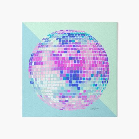 Aperçu de l'œuvre Boule Disco – Indigo créée et vendue par Cat Coquillette.