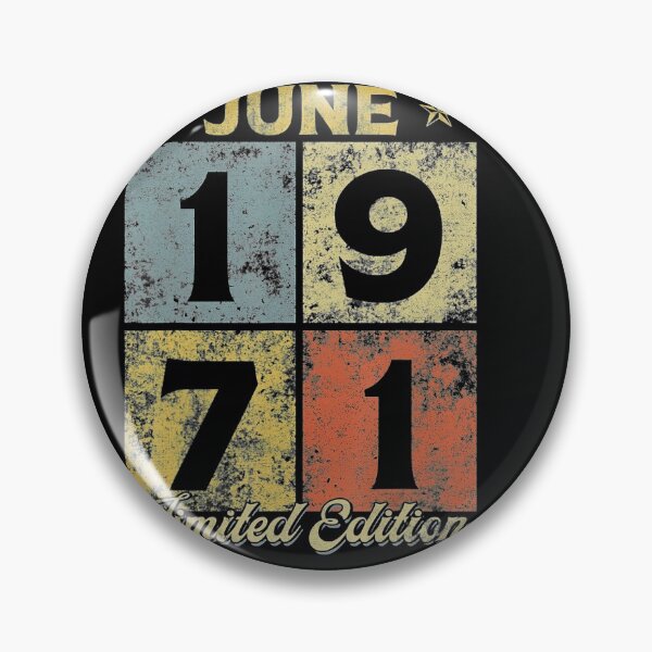 Item preview, Vintage June 1971 50th Birthday Men Women 50 Years Old designed and sold by sherriwester.