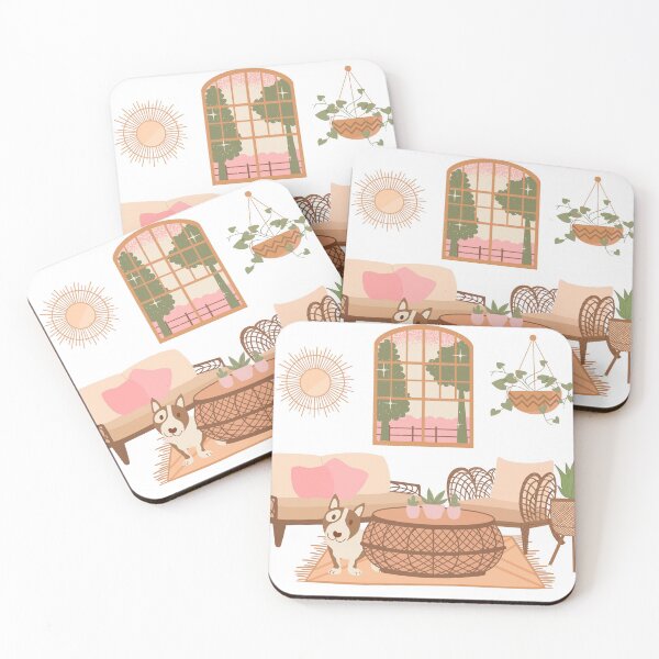 Item preview, Bohemian cozy room interior designed and sold by The Feel Good Merch.