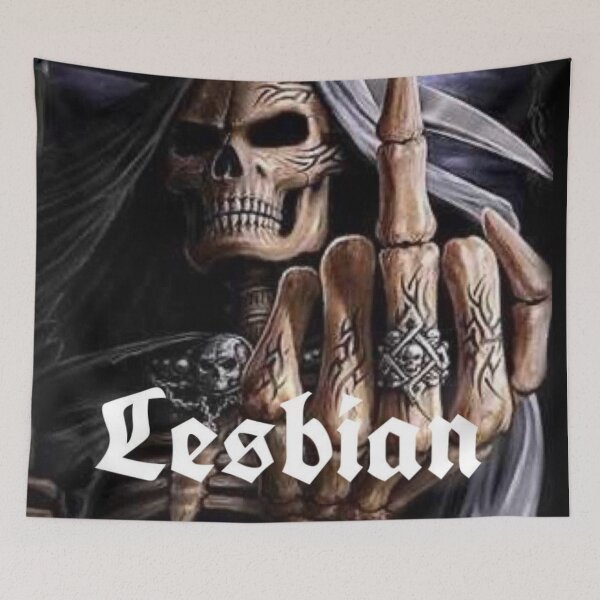 Item preview, aggressive lesbian meme designed and sold by dairyfreegoblin.