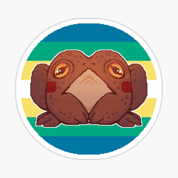 nonbinary boy toad Sticker