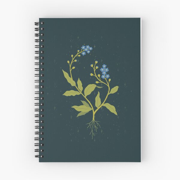 Item preview, Spring flowers: Forget Me Not designed and sold by snowlilyillustr.
