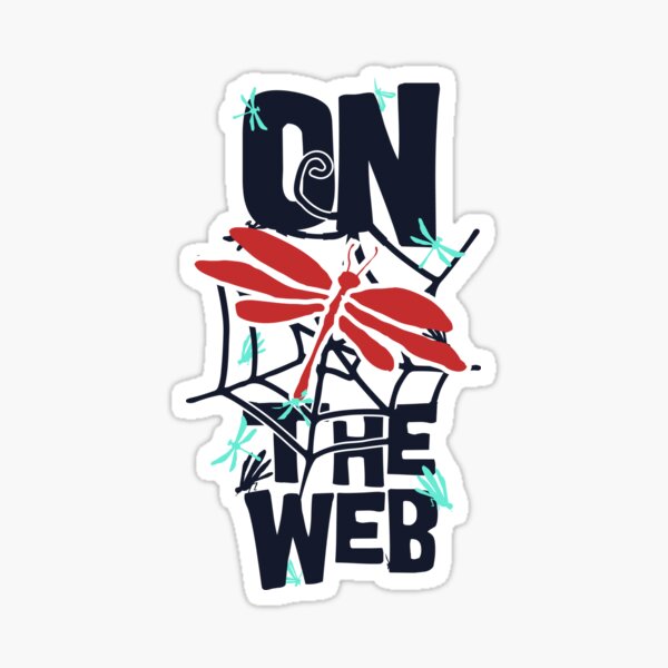 On the web Sticker