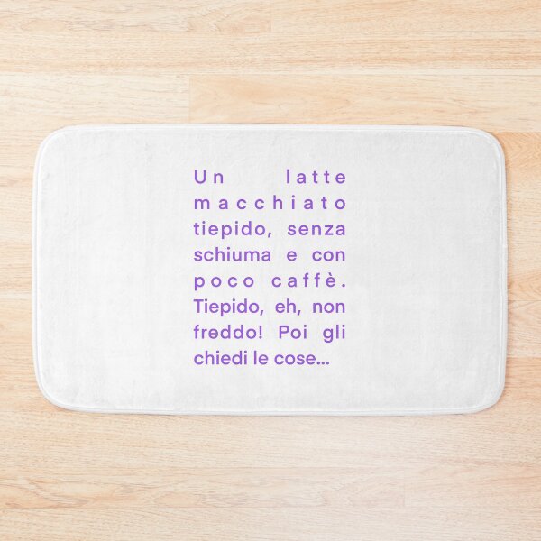 Item preview, Latte macchiato tiepido - Aldo Giovanni e Giacomo  designed and sold by Alessandraelena.