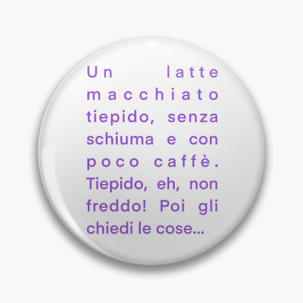 Item preview, Latte macchiato tiepido - Aldo Giovanni e Giacomo  designed and sold by Alessandraelena.
