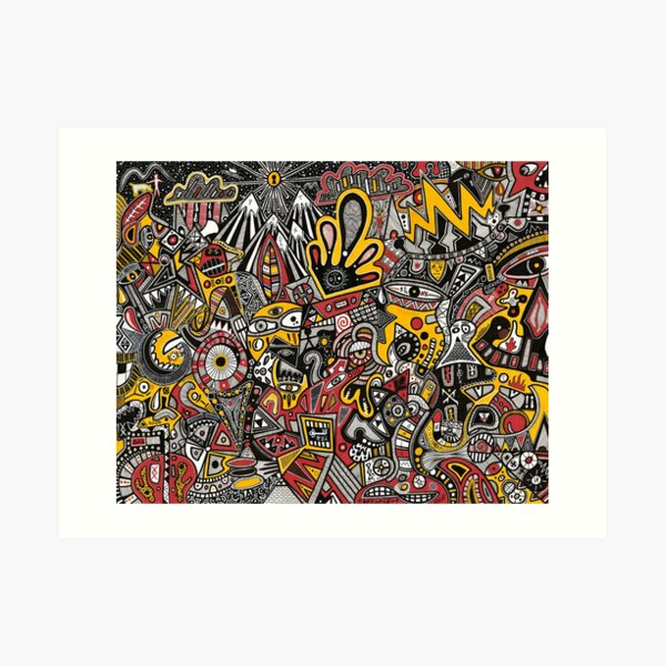 Seriously Curious Art Print