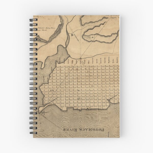Item preview, Vintage Map of Alexandria Virginia (1798) designed and sold by BravuraMedia.