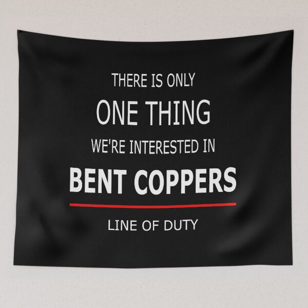 Item preview, Line Of Duty Bent Coppers Essential T-Shirt designed and sold by pondemand.