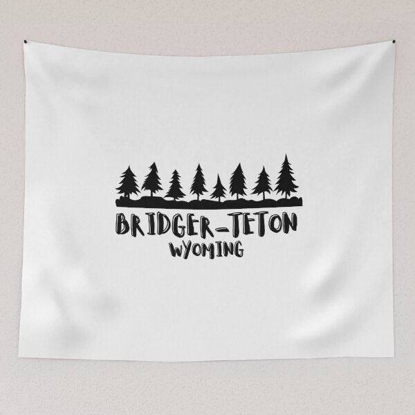 Item preview, Bridger-Teton National Forest Wyoming designed and sold by Original1977.