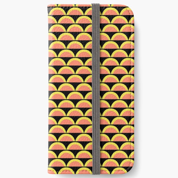 Sunset Retro Graphic Foulard iPhone Wallet