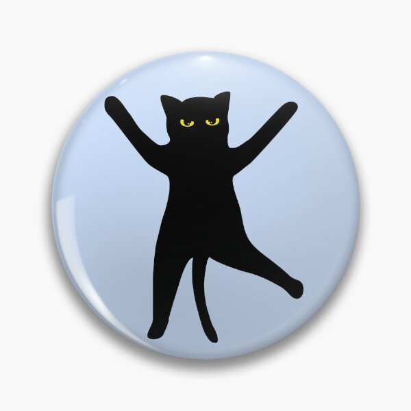 Item preview, Angry Black Cat designed and sold by CyberCult Store.