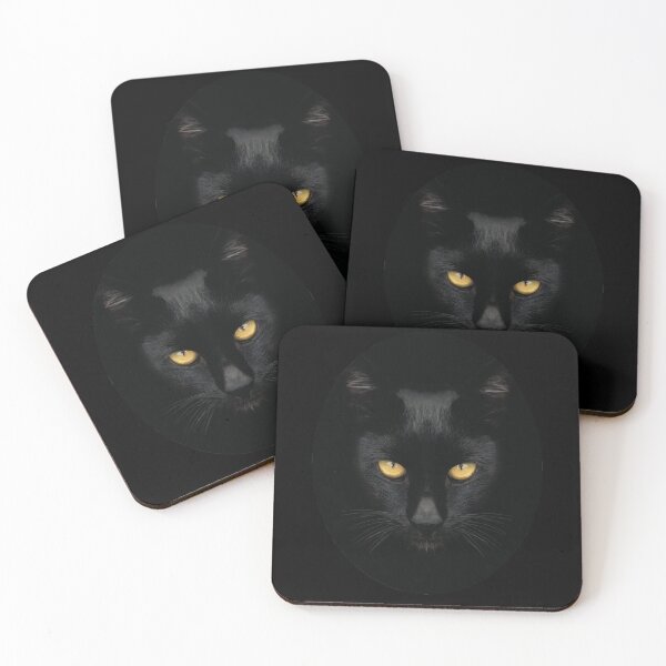 Item preview, Black Cat With Yellow Eyes, Bombay Cat  designed and sold by LEGACY10.