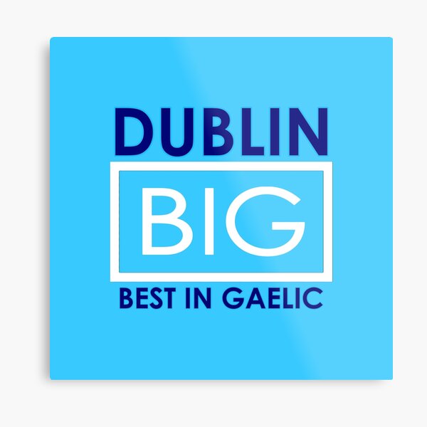Dublin Gaelic Football Metal Print
