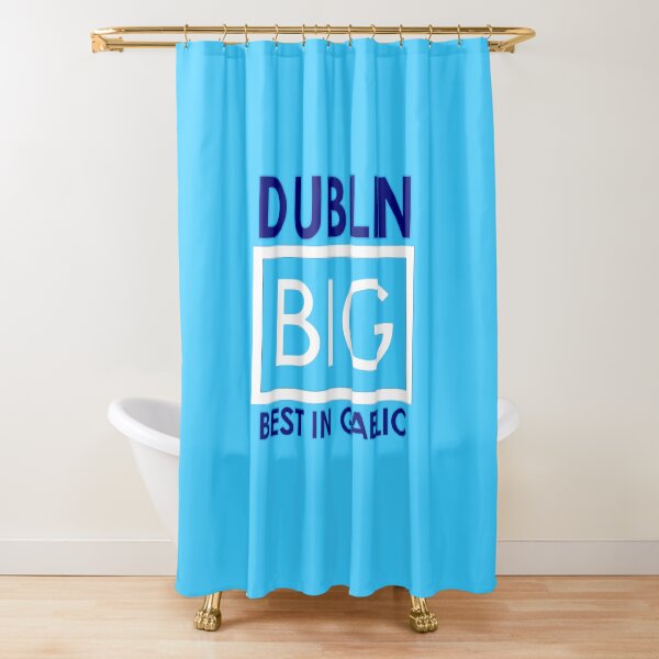 Dublin Gaelic Football Shower Curtain