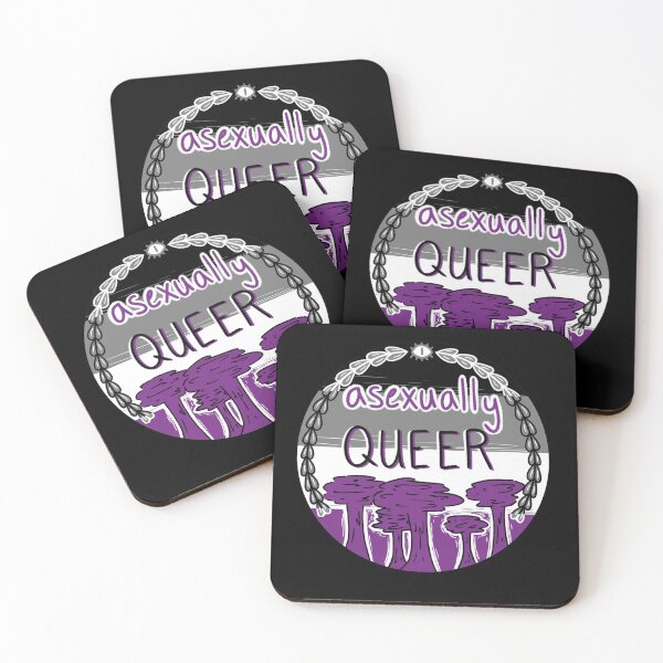 Item preview, Asexually Queer LGBTQ Pride Asexual Flag designed and sold by starrsketcher.