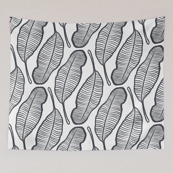 Item preview, hand drawing Banana Leaf pattern designed and sold by InovArtS.