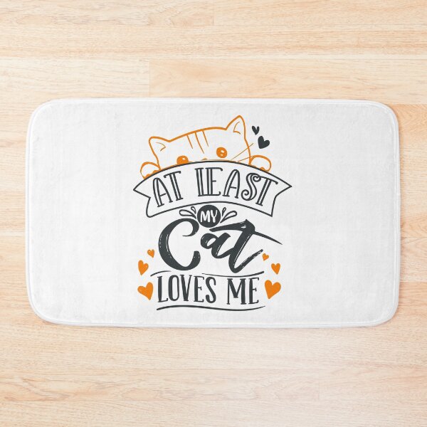 Item preview, At Least My Cat Loves Me designed and sold by FOX1999-Design.